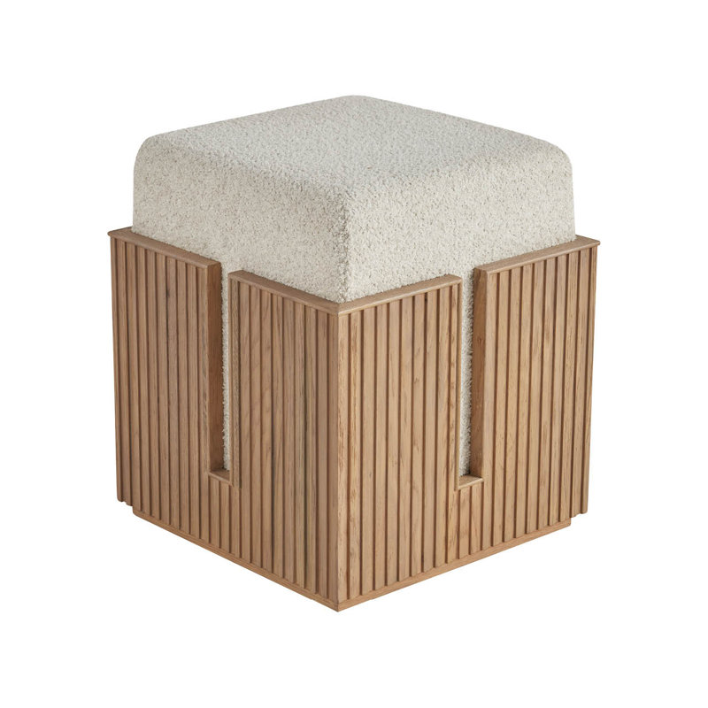 Avaline Carmen Accent Stool, Skylark