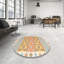 Tapis jaune / brun / gris-931292147