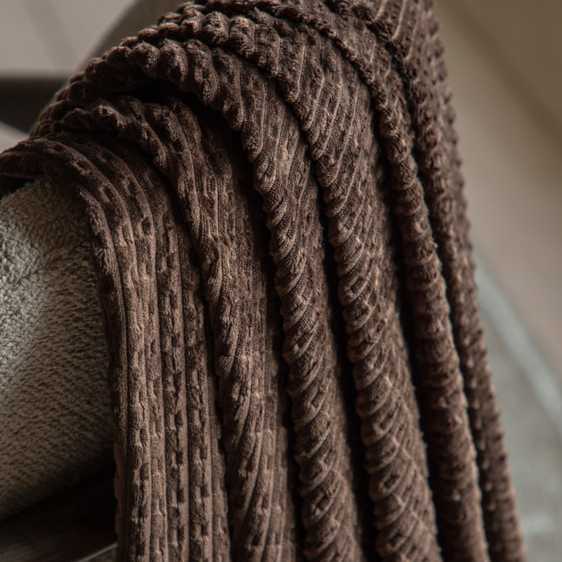 Throw Blanket, Brown