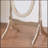 Traditional Queen Anna Style Wood Floor Cheval Mirror, Antique Reproduction for Bedroom Decor-791772353