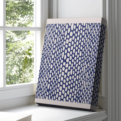 Toile tendue avec châssis abstrait CDLII - prêt à être accroché