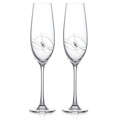 Atlantis 260ml Crystal Flute Set