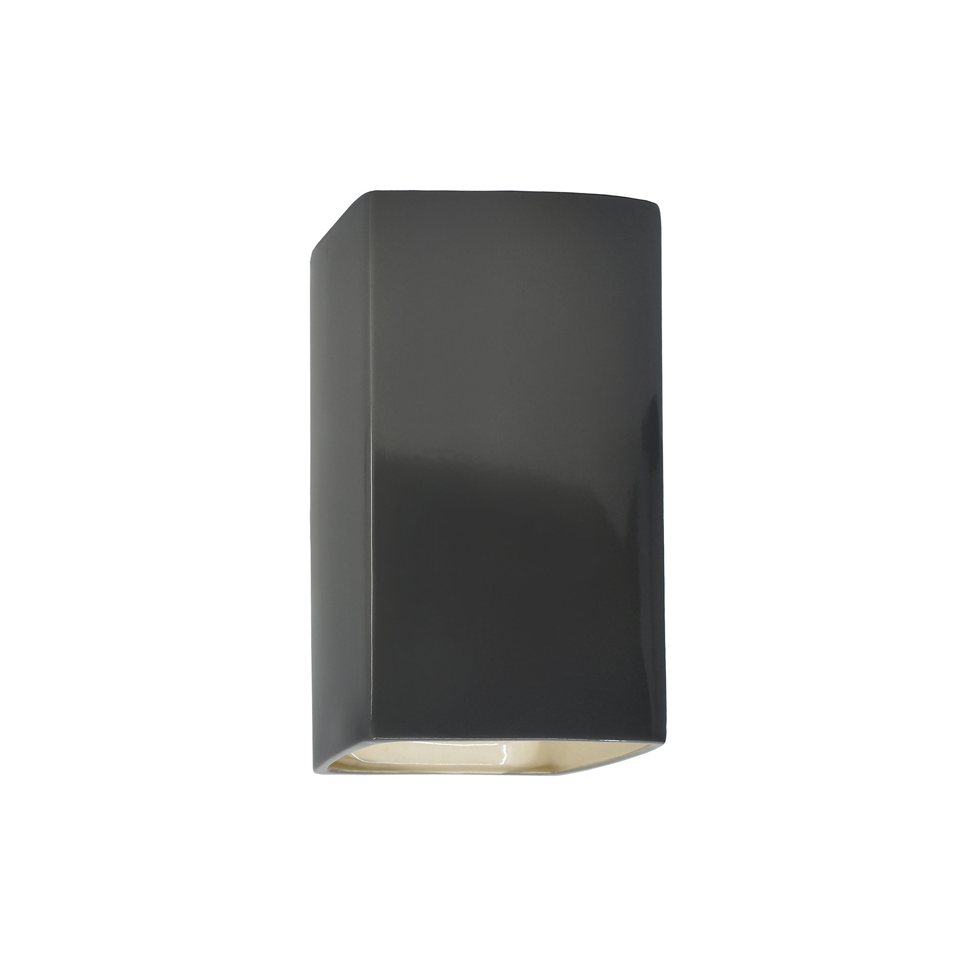 Nomad Outdoor Ceramic LED Wall Light, LED, Adobe, 9.5" H x 5.25" W x 4.5" D