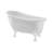 53.1'' x 25.6'' Freestanding Soaking Acrylic Bathtub-72770254-76285537