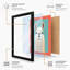 Serene Llama Modern - Framed Print-2083203478-2083203479