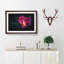 Rose In Pink And Purple - Picture Frame Graphic Art-56876249-56876252