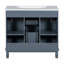 Meuble-lavabo moderne 36 po avec lavabo supérieur-106912752