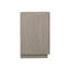 Lunula 2 - Drawer Nightstand in Flaxen/Vellum/Sand Gray