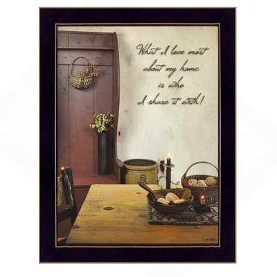 «What I love Most» par Susan Boyer, reproduction d'art mural, affiche prête à accrocher