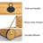 Union Rustic Monsen 10cm W 180L Acacia Deck Box with Wheels in Beige