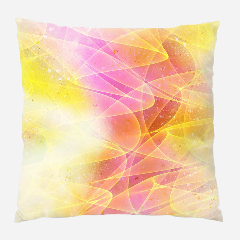 Coussin décoratif Hegeman, Microsuède, Intérieur