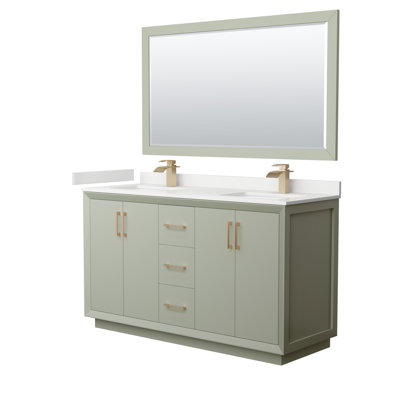 Strada 60'' W Double Vanity