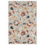 Tapis d'intérieur / extérieur multicolore Floral Filigree-763602159