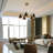 Latieka 5 - Light Unique Wagon Wheel Chandelier