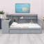 Lit de jour avec 3 tiroirs, ports USB et bureau-536035915