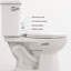 Elongated Magnetic Quick Release Toilet Seat