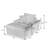 Accent Armchair With Ottoman-442978184