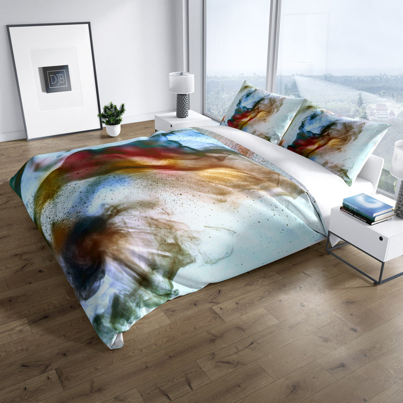 Polyester Duvet Cover, Queen Duvet Cover + 2 Shams