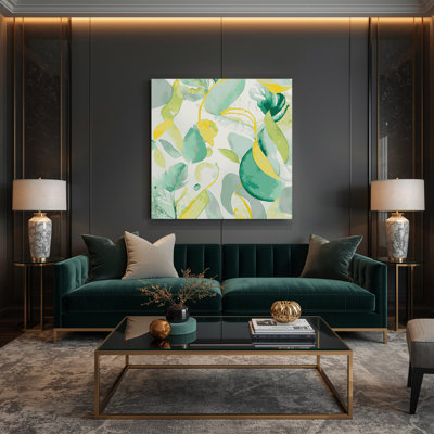 Abstrait aquarelle 60, art mural beige sur toile