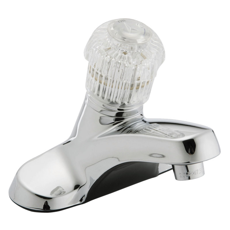 Robinet de salle de bain à centre