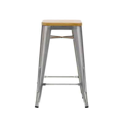Counter Stool with Metal Frame
