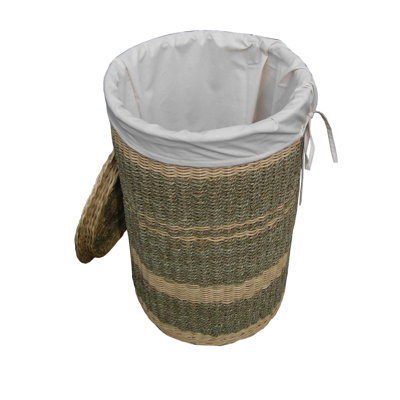 Panier à linge rond à mèches costa