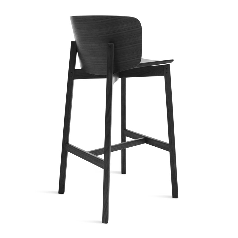 Buddy Stool, Bar Stool (32" Seat height), Black