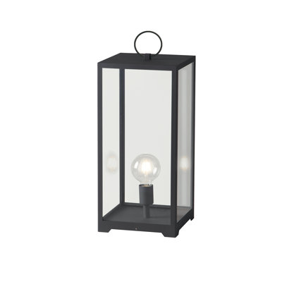 Anthracite 53Cm H Plug-in Outdoor Lantern
