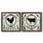 " Berkshire Rooster " 2 - Pieces-283967726-283967725
