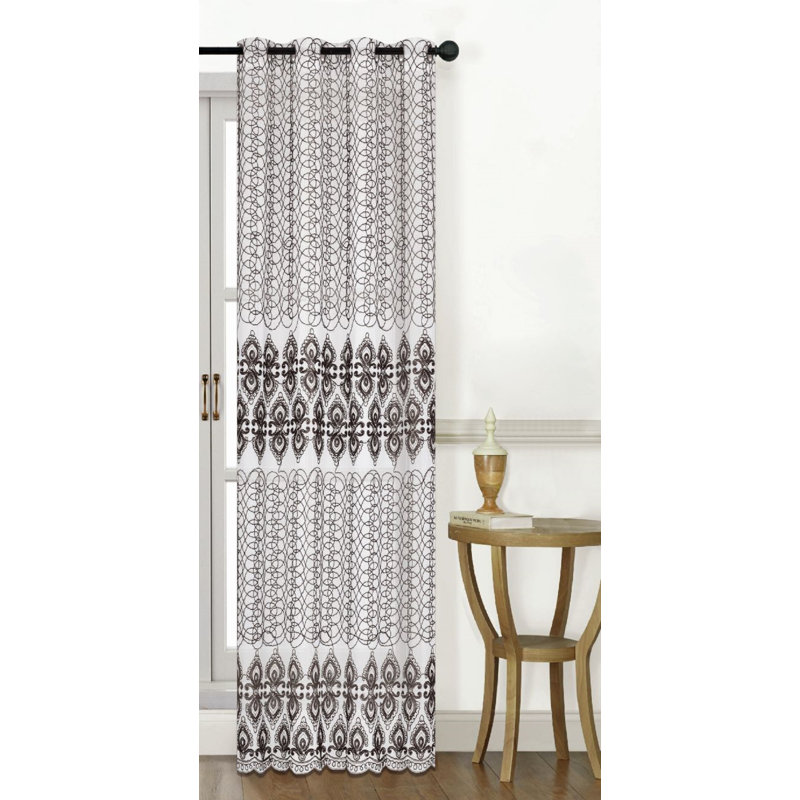 Semi Sheer Curtain Single Panel