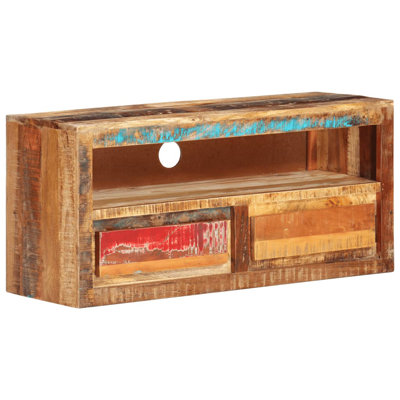 Caliee Solid Wood TV Stand