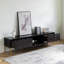 Crédence de rangement moderne 78,7 po
