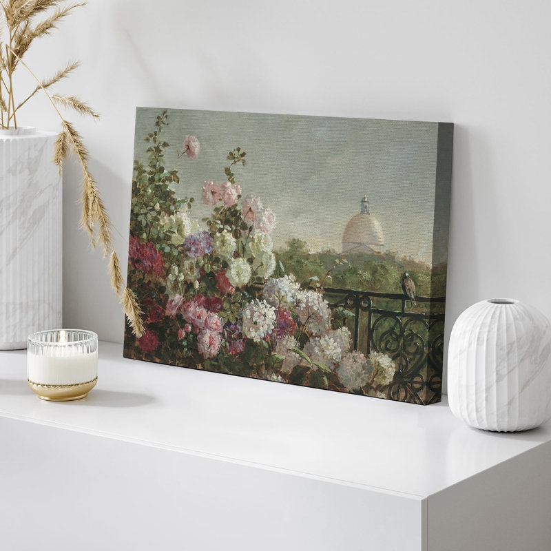 Rustique campagne rose, fleurs blanches et blanches dans le jardin, illustrations, décor floral rustique, botanique