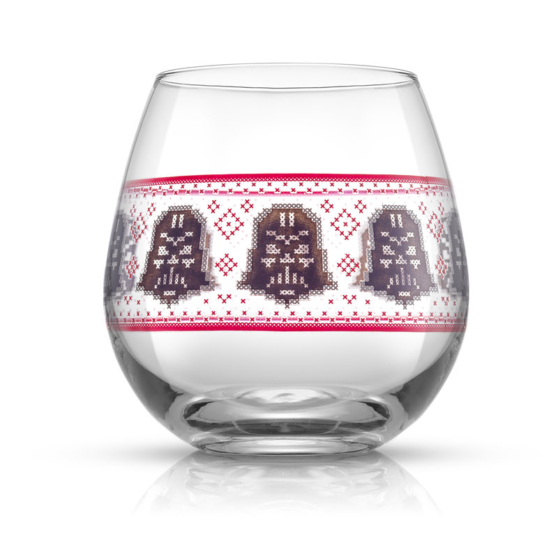 Star Wars Ugly Sweater Collection Stemless Drinking Glass - 15 Oz - Set Of 4