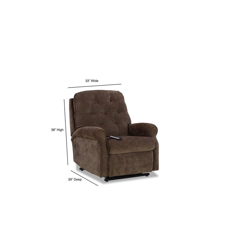 Fauteuil Carletto, Brun