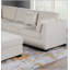 Ensemble de canapé modulaire rembourré en velours côtelé 4 pièces L-Sectional RAF / LAF-1584059728