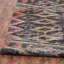 Tapis noué à la main en laine tissée à plat Seagle-743354217