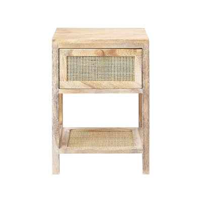 Doline 35cm W Solid Wood Bedside Table