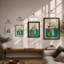 Arranging Flowers Modern - Framed Print-2002865677-2002865673
