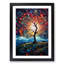 Apple Tree Expressionism Art - Framed Print-1179306931-1179306934