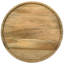 Table d'appoint en bois de manguier rustique avec rebord - 20 po de profondeur