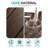 Folding HDPE Adirondack Chair with Dual Cup Holders – All-Weather Outdoor Patio Chair-548038992