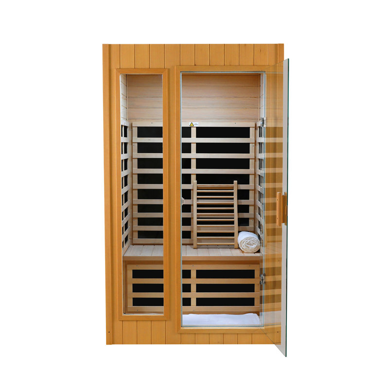 Hemlock Two-Person Far Infrared Roof Embedded Indoor Sauna Room
