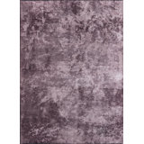 Purple Geometric Luxury Area Rug