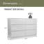 Commode 6 tiroirs Modern-1306433902