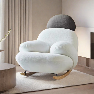 Chaise berçante décontractée
