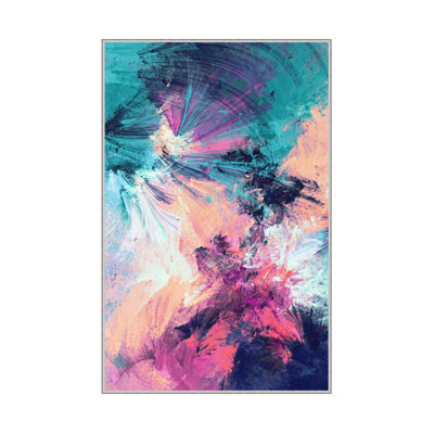 Luxurious Woven Area Rug, 100% Polyester, 23.6 x 39.4 inches | 650 g/m², 0.3 in Pile Height | Antibacterial, Non-Slip PVC Dot Underside, Machine Washable | 3D Digital Printing, Perfect for Living Room & Bedroom Decor