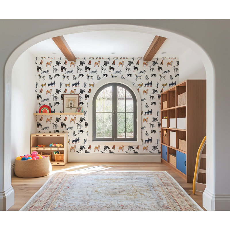 Dog Days - Sketchpad White Wallpaper, Premium Paper, Sketchpad White