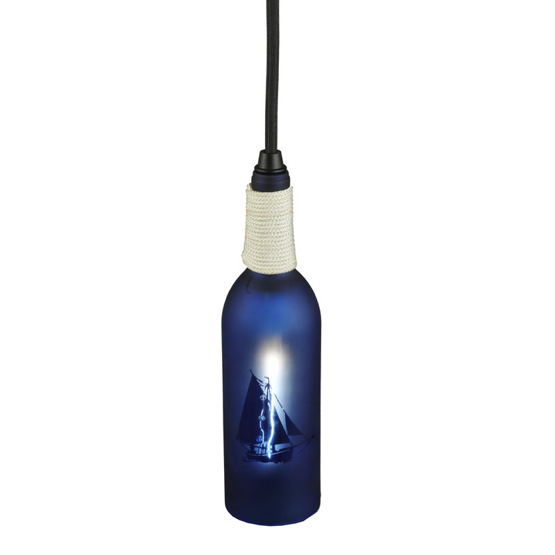 Luminaire à pot simple 1 lumières Sailboat