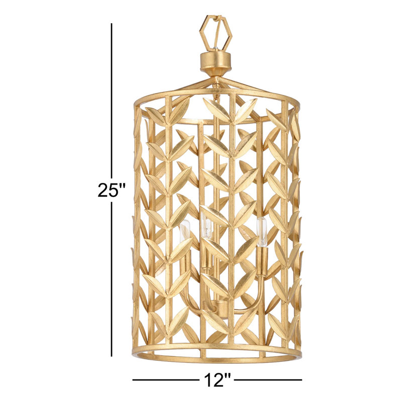 Luminaire suspendu pour lanternes 3 lumières